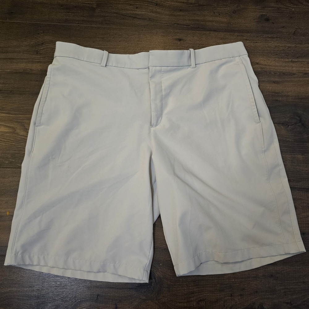 Nike Flex Dri-Fit‎ Golf Shorts Mens 38 Khaki 10" Standard Fit Performance